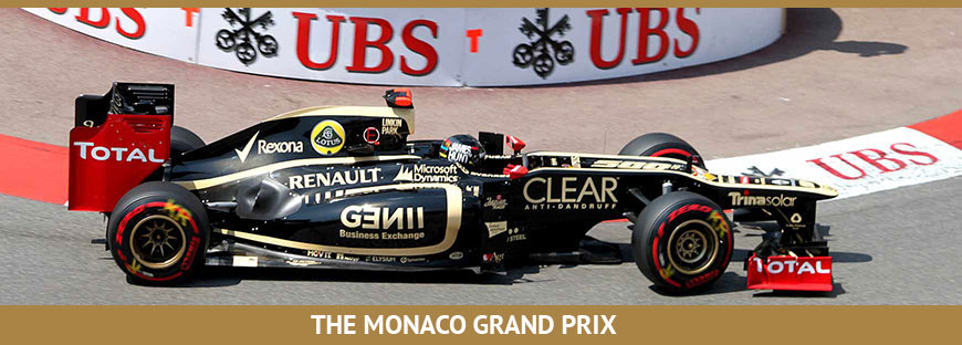 f1 one car racing in monaco