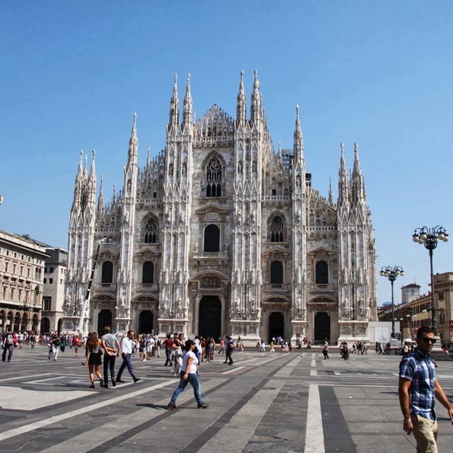Milan Cathedral dedicated to St Mary of the Nativity