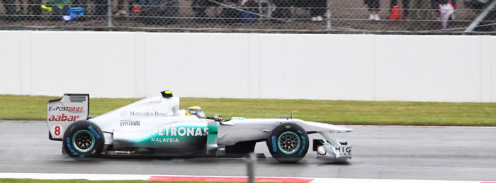Driving in the Rain at Silverstone 2011