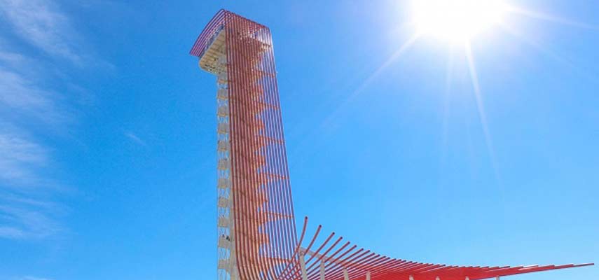 Observation Tower - Austin grand prix in Texas 