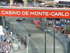 monte carlo casino sign at the grand prix