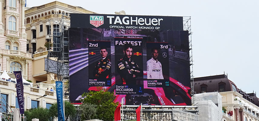 fastest lap leaders on tv screen