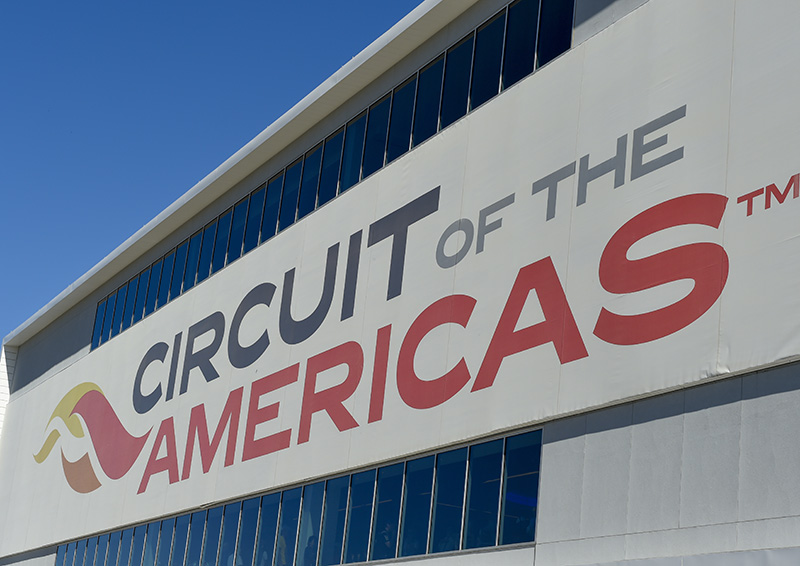 circuit of the americas sign