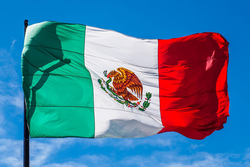 the mexican flag