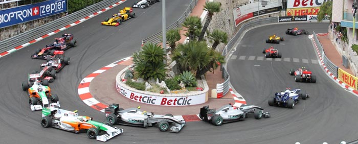 Nico Rosberg in Action at Monaco