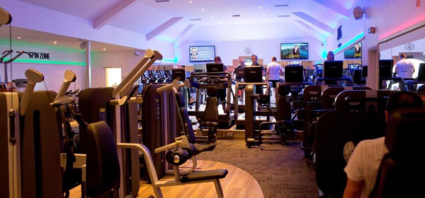 fully equiped exercise room