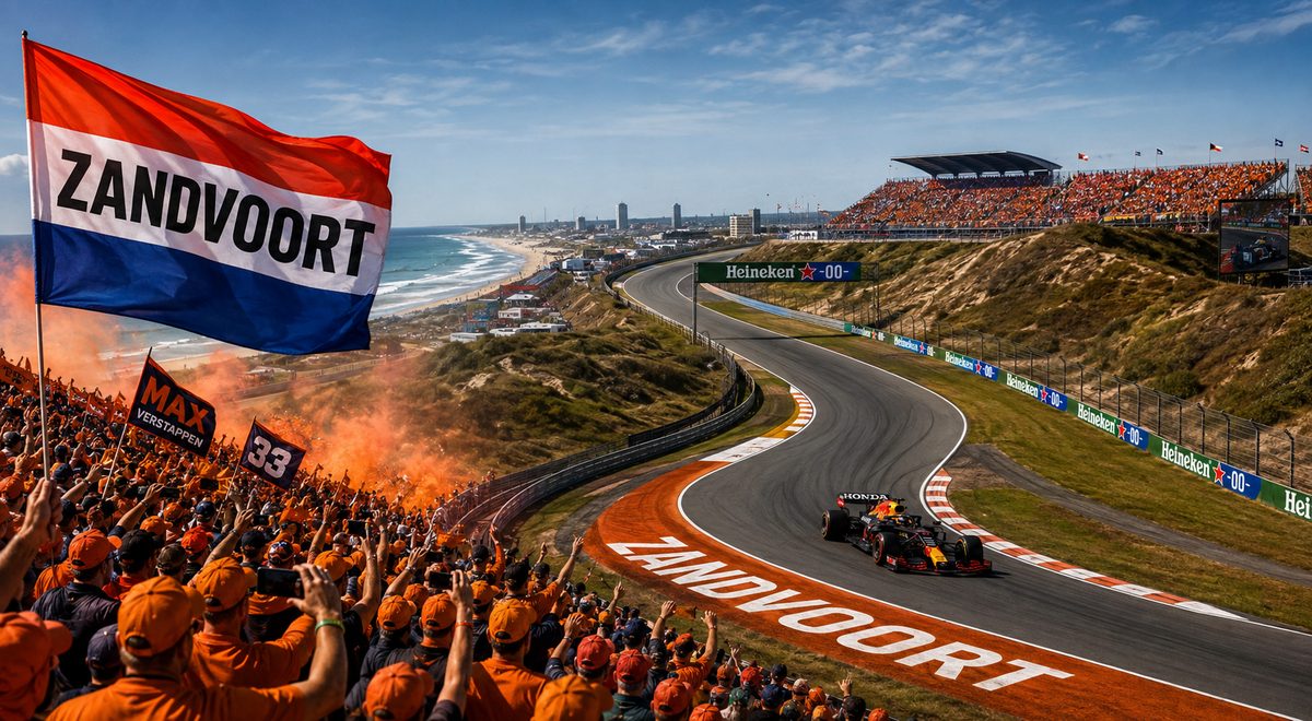 Formula 1 Dutch Grand Prix at Circuit Zandvoort in the Netherlands
